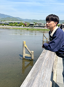 嵐山に出かけた時です