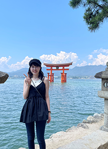 広島県(宮島)で。次は宮島水族館にも立ち寄りたいです。